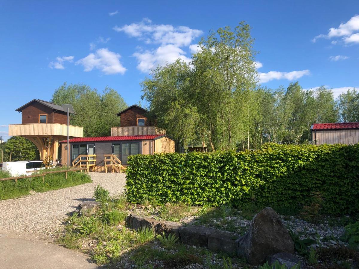 Baumhaus Im Herzen Vom Unterallgaeu Erkheim Exterior foto